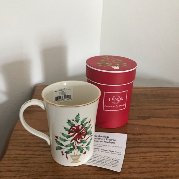 ‼️SALE‼️Vintage Lenox Christmas Mugs With Boxes - Picture 7 of 14